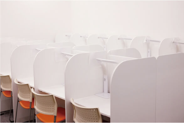 Wi-Fi完備の自習室